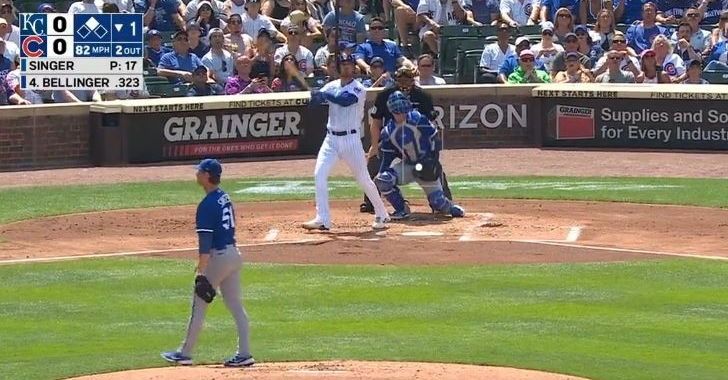 WATCH: Cody Bellinger smacks two-run homer against Royals