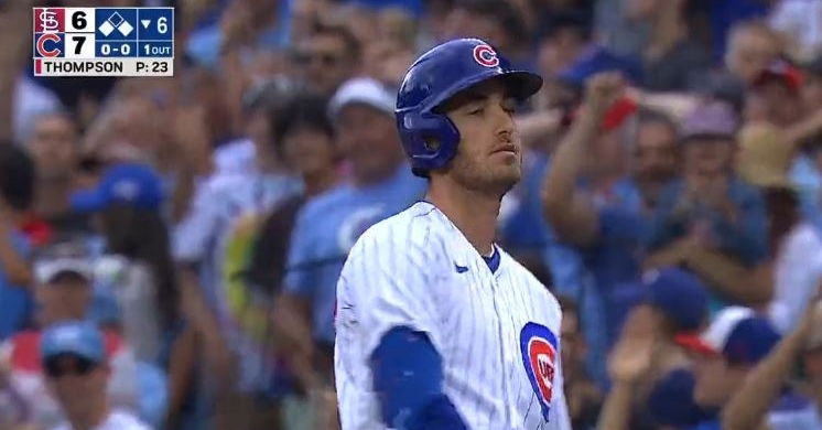 WATCH: Cody Bellinger stays hot with two-run single against Cardinals