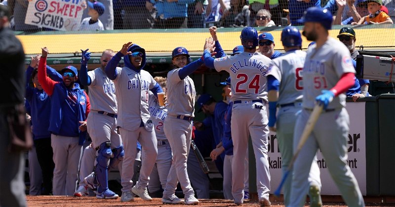 5-1 Road Trip: Cubs show offensive firepower in sweep of A's