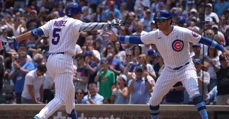 WATCH: Christopher Morel makes Cubs history with go-ahead 417-foot blast