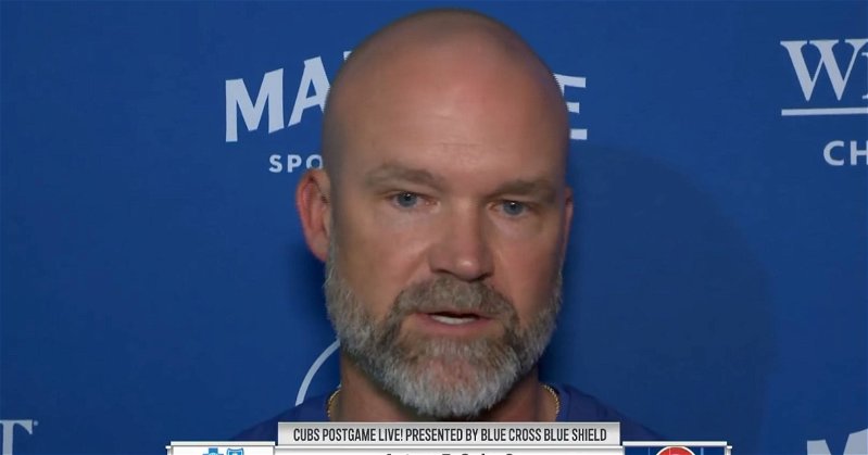 Cubs News: David Ross reacts to heartbreaking loss: 