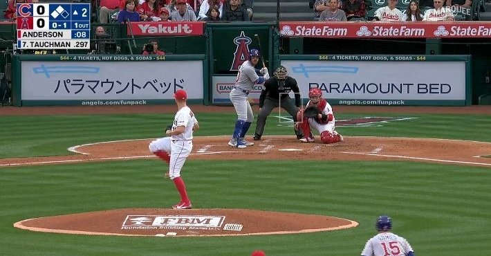 WATCH: Mike Tauchmann smacks two-run single against Angels