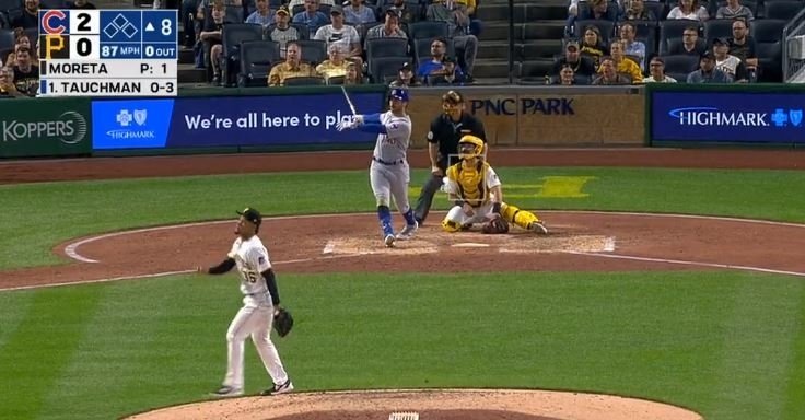 WATCH: Mike Tauchman smacks homer against Pirates