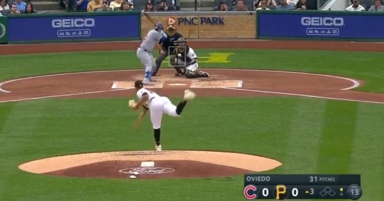 WATCH: Tucker Barnhart crushes his first homer as a Cubs player