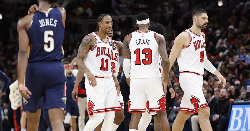 Bulls top Pelicans despite Caruso's injury
