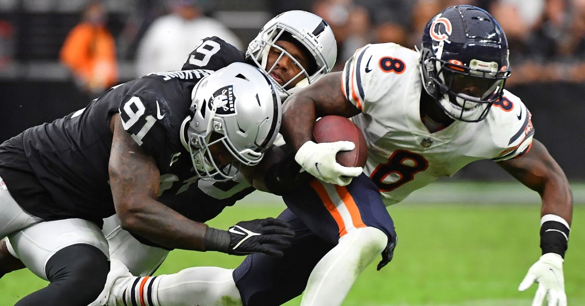 Vegas odds Bears vs. Raiders ChicagoBearsHQ