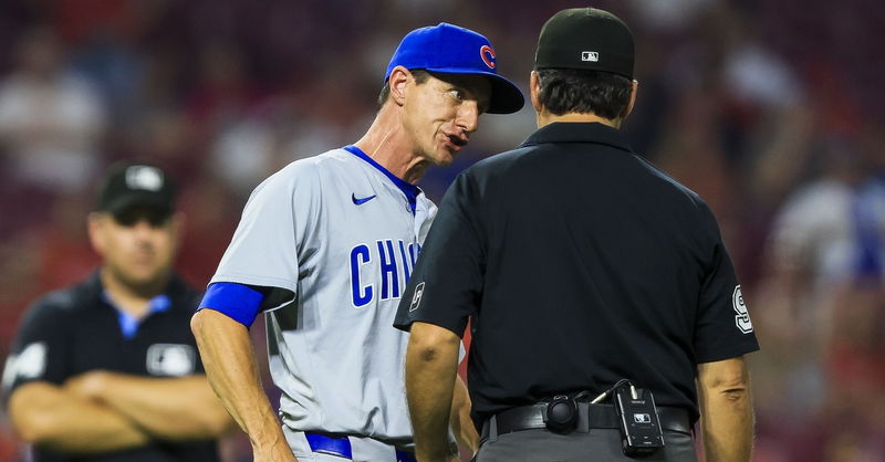 Counsell, Pearson ejected in blowout loss to Reds