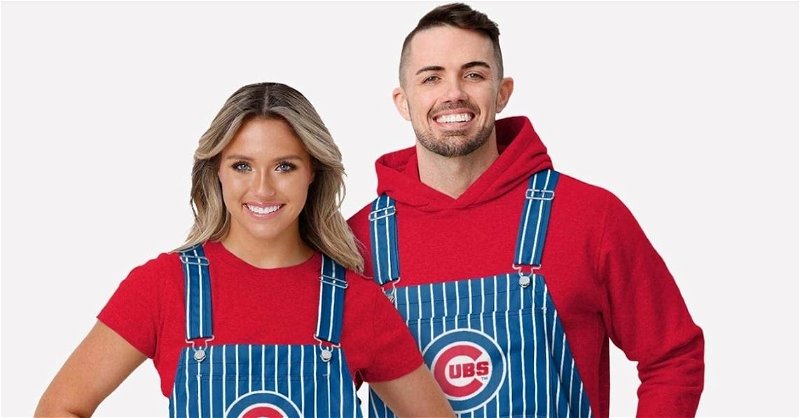 FIRST LOOK: Chicago Cubs Pinstripe Bib Overalls