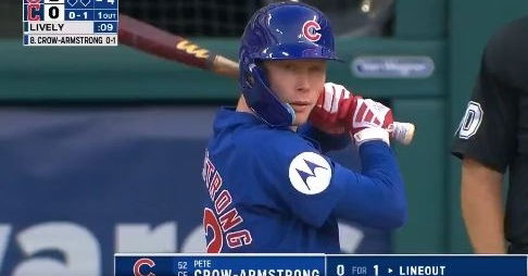 WATCH: Pete Crow-Armstrong drills homer against Guardians