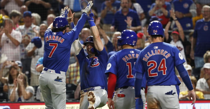 Cubs pound out 21 hits, steal 8 bases in blowout win over Pirates