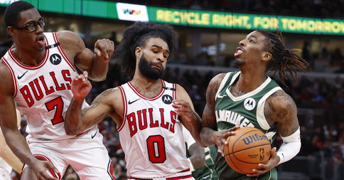 Bulls no match for short-handed Bucks