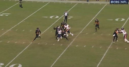 WATCH: Jayden Daniels' hail mary sinks Bears