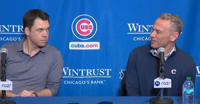 WATCH: Jed Hoyer, Carter Hawkins on Cubs roster battles and spring training