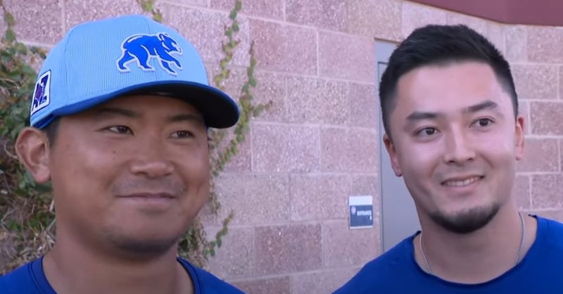 WATCH: Shota Imanaga reacts to his preseason start, talks upcoming Japan trip