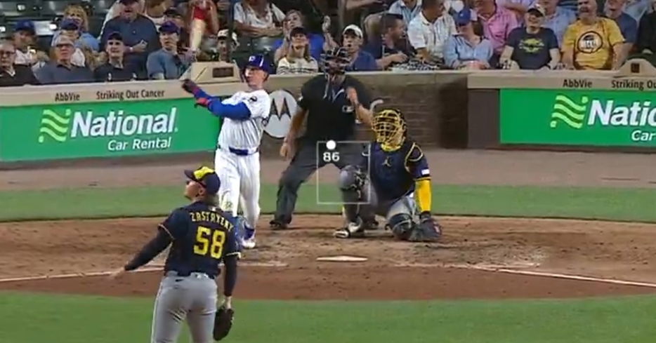 WATCH: Pete Crow-Armstrong crushes 452-foot homer off scoreboard