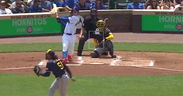 WATCH: PCA drills two-run homer against Brewers, youngest 20/20 club in Cubs history