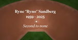 WATCH: Cubs release heartfelt tribute to Ryne Sandberg