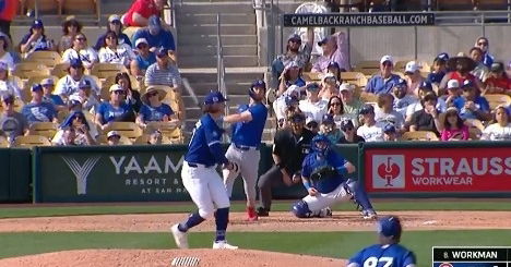 WATCH: Gage Workman smacks opposite field two-homer against Dodgers