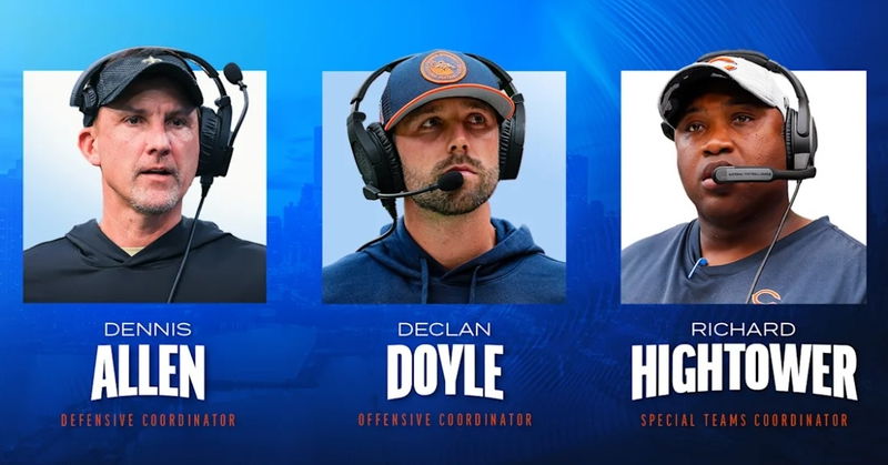 Bears announce addition of coordinators