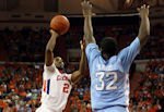 Stitt scores career-high 25 points, but Tigers can't overcome late Heels' run 