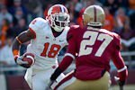 Interviews with Clemson coaches and players on USC