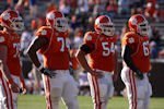 Clemson football roster with updated weights