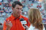 Dabo Swinney after practice audio and notes