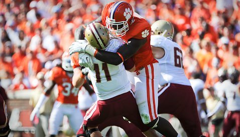 No. 8 Clemson improves to 6-0 with 36-14 win over Boston College 