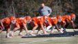 Photo for Young offensive linemen putting extra practices to good use