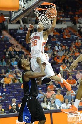 Clemson to Face #1 Duke in Durham Tuesday Night