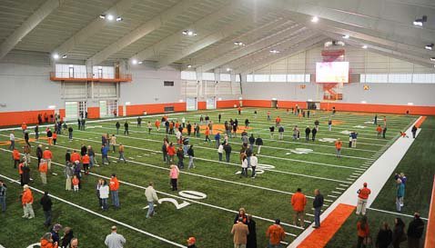 Dabo says new indoor facility has a certain 