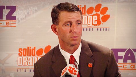 Swinney previews Georgia Tech, says Jackets will be a challenge