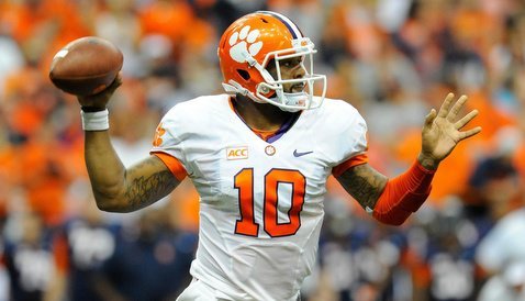 Boyd's record-setting day leads No. 3 Clemson to 49-14 win at 'Cuse 