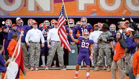 Clemson announces Tickets for Troops program for Georgia State game