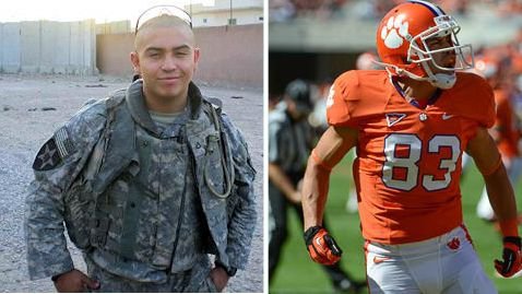 Soldier to football leader