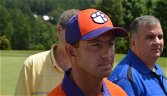 Dabo talks Bryant and Battle discipline, Watkins wreck  and previews Wake 