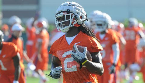 Clemson holds first scrimmage