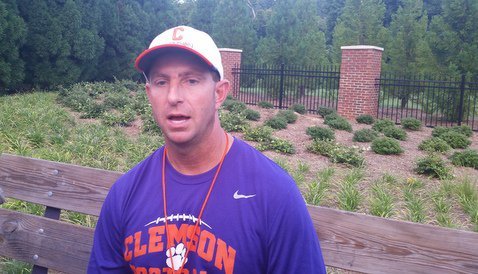 Swinney announced that WR Kyrin Priester was dismissed from the team.