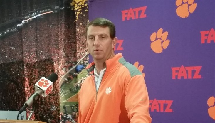 Tuesday from the WestZone: Swinney talks Syracuse, pizza and dancing
