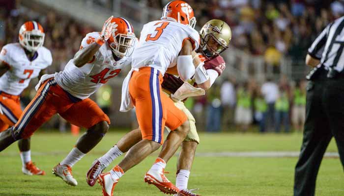 Clemson leads nation in fewest penalties, second in tackles for loss