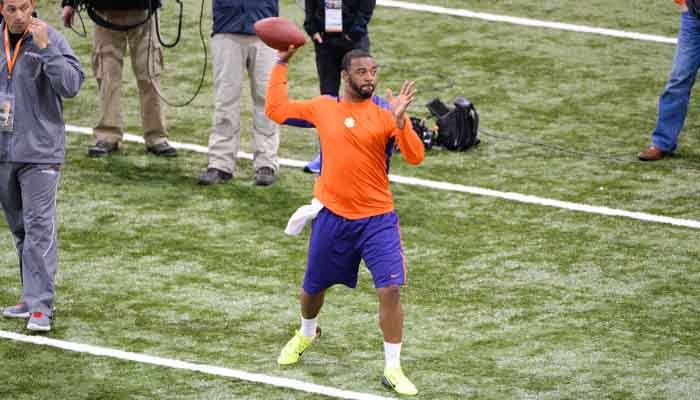 Pro Day: Watkins, Boyd stand out as NFL scouts look on 