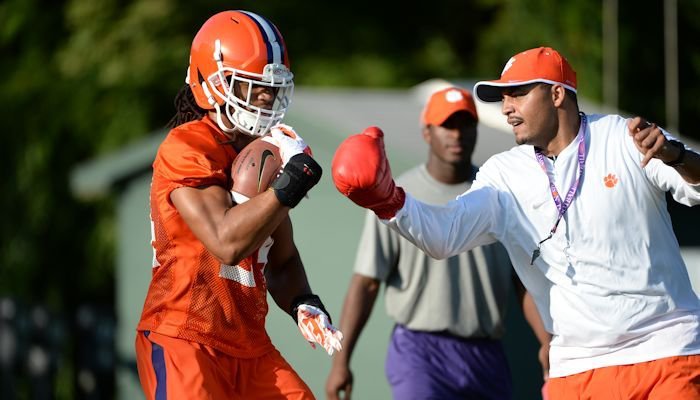 Clemson's running back group is loaded with potential.