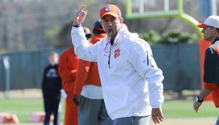 Dabo says all three QBs could win Atlantic