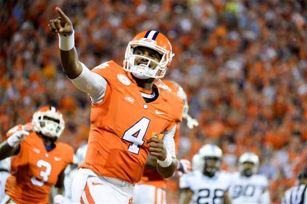 Deshaun Watson is still out with a hand injury.