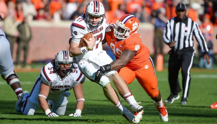 Clemson moves up in latest Coaches Poll