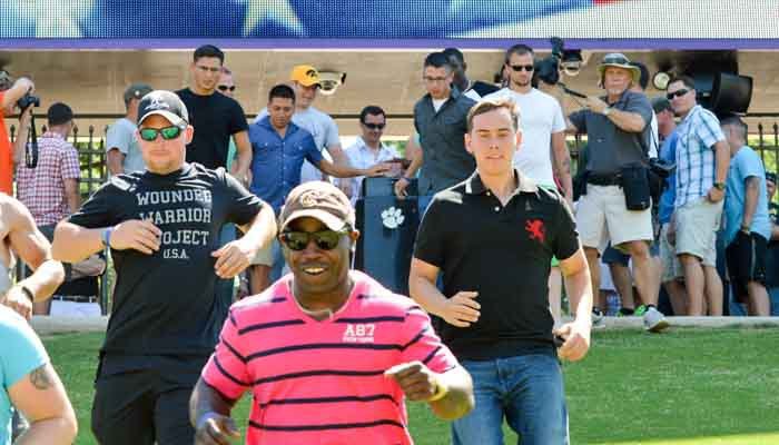 Wounded Warriors visit Clemson 