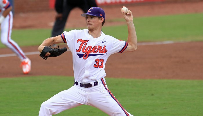Clemson pitcher selected in the 4th round