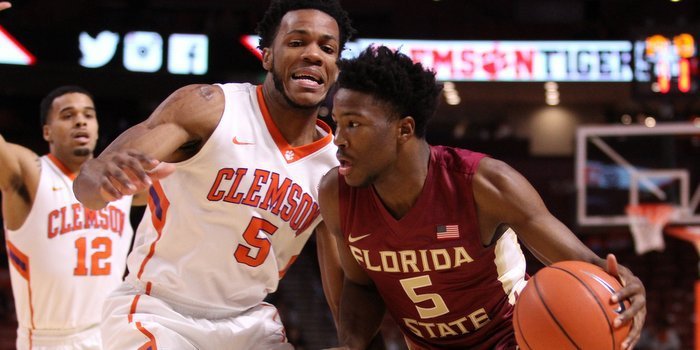 Blossomgame had 10 points and nine rebounds in Clemson's win over FSU