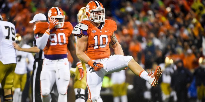 15 Tigers named to 2016 All-ACC Football teams