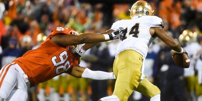 Clemson to face Notre Dame five times in 2020s